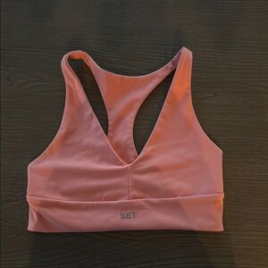 SET Active Pink Seamless Sports Bra
